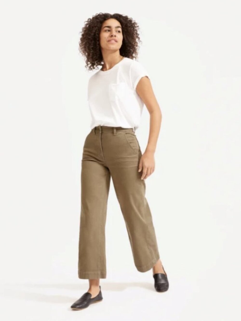 Everlane wide leg pants